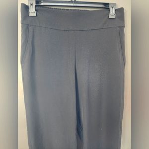 Liverpool Los Angeles High Waisted Wide Leg Pant Black size 12/31